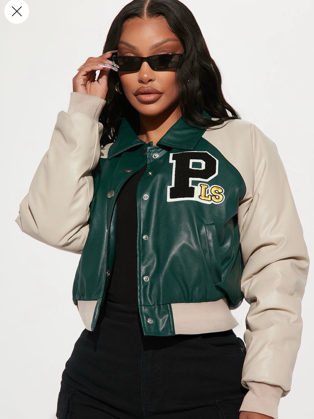 Fashion Nova Walk The Hallways Varsity Jacket
